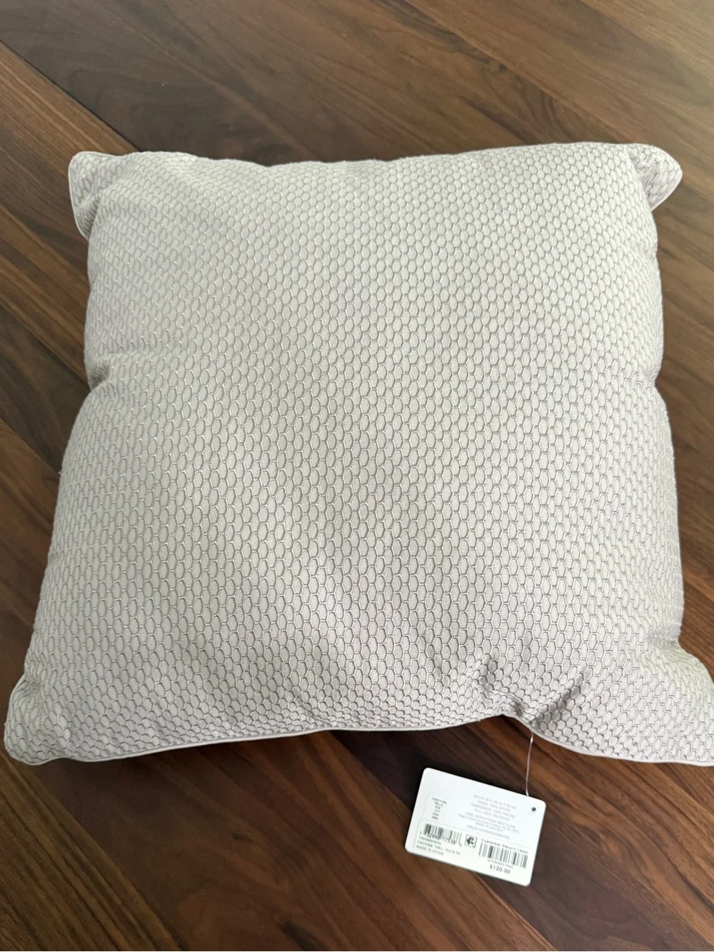 Hotel collection honeycomb trellis 18 x 18 pillow